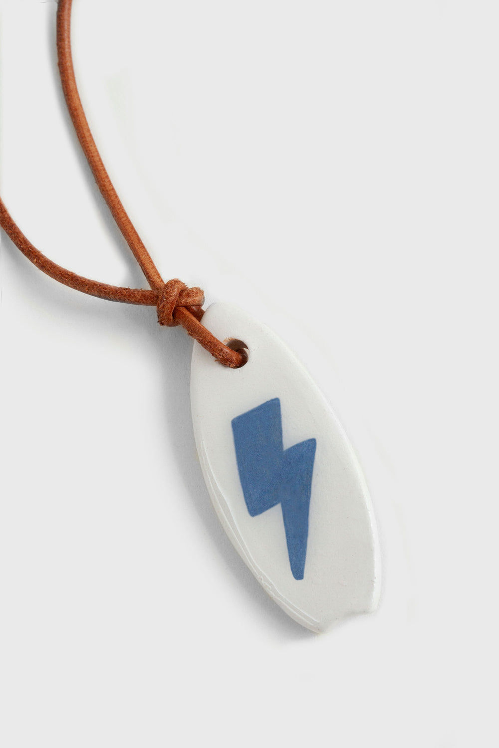 Blue Lightning Reversible Identifiable Necklace 