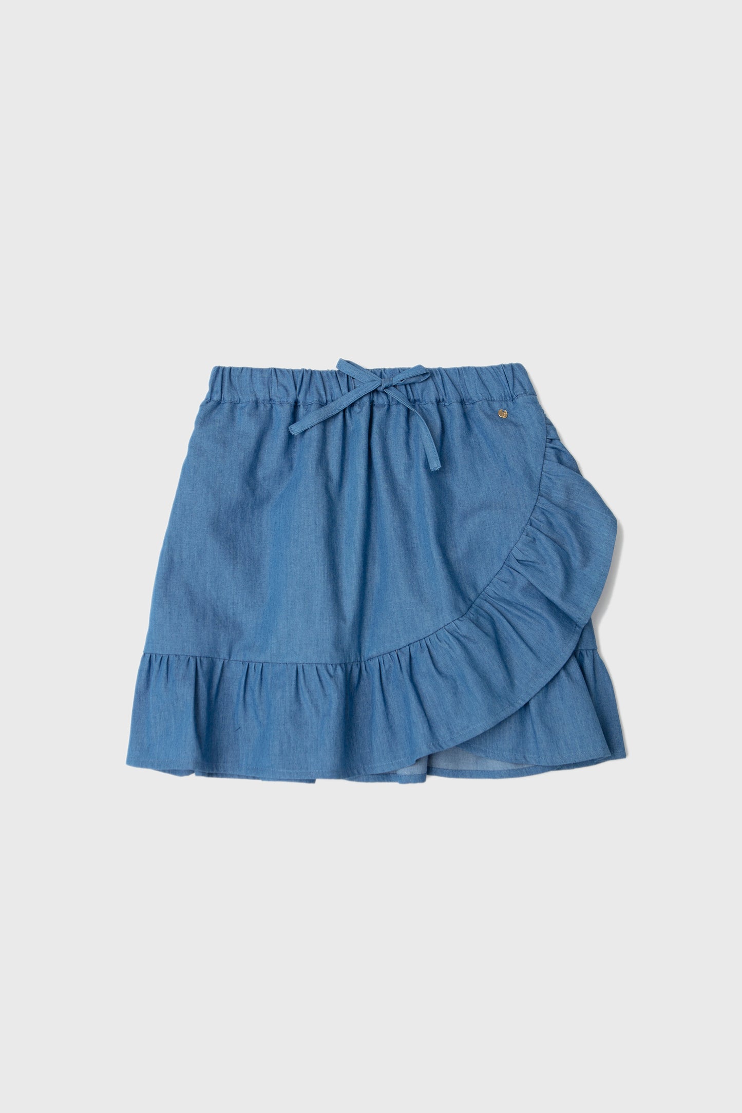 
                  
                    Falda Denim Volante para Bomba de Insulina Chica
                  
                