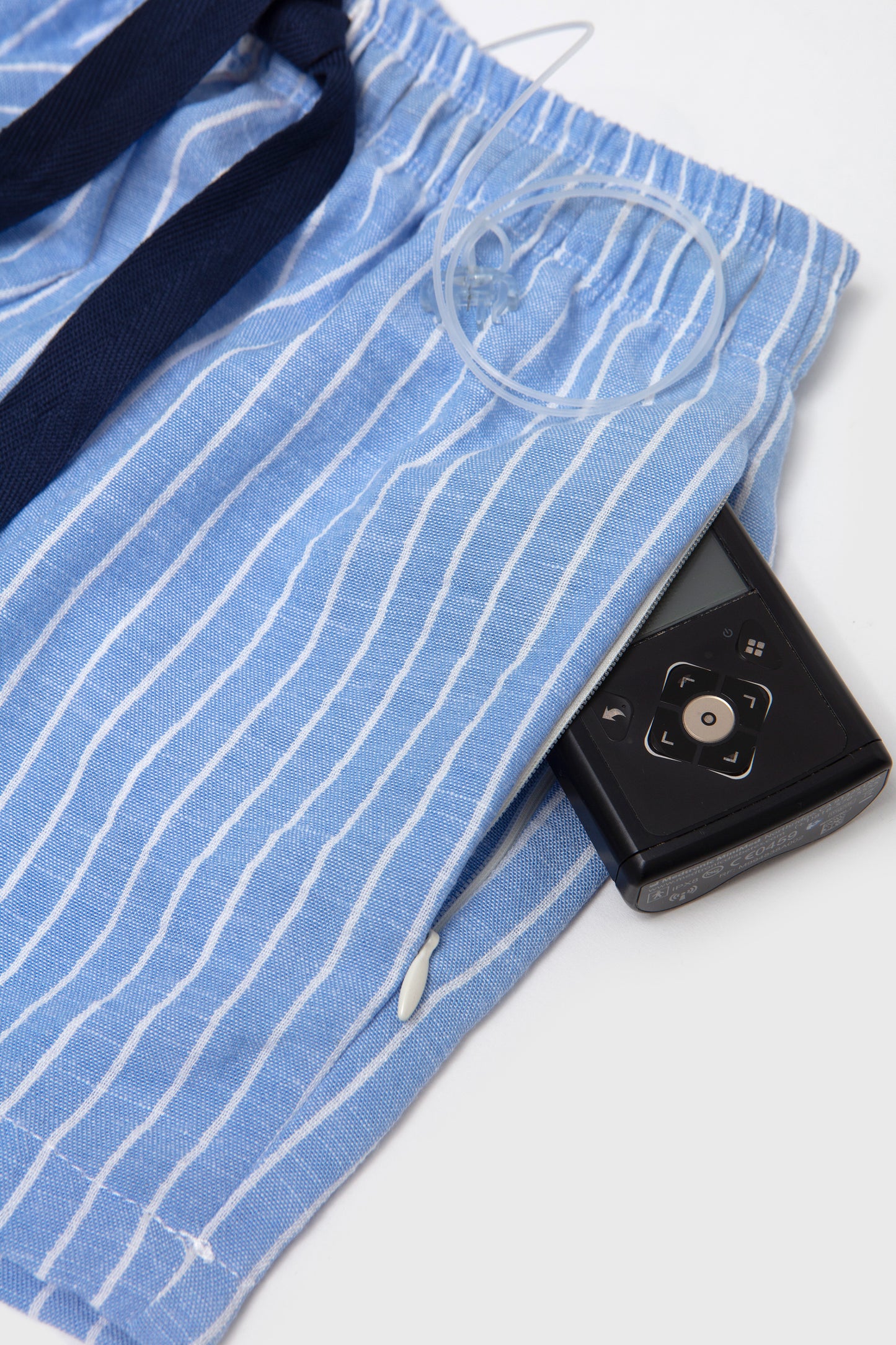 
                  
                    Pijama Corto Azules para Bomba de Insulina Niños
                  
                