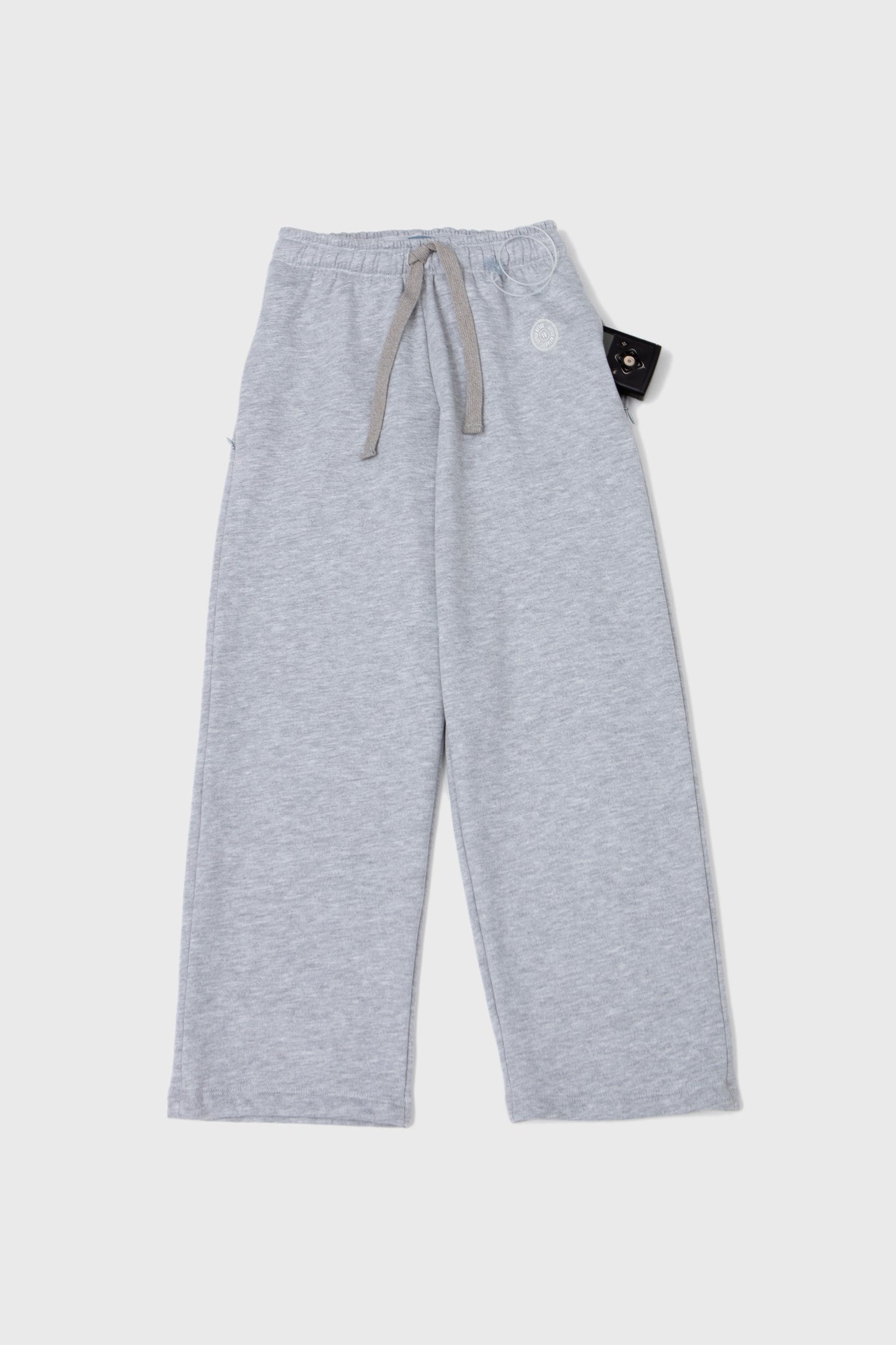 
                  
                    Pantalón Chándal Chica Wide Leg Gris para Bomba de Insulina
                  
                