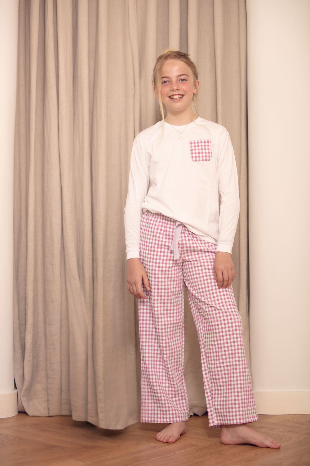 Vichy Cherry Pajamas