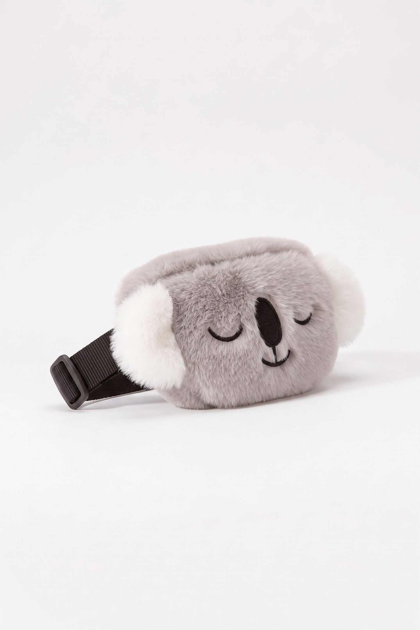 
                  
                    vista lateral de riñonera peluche koala para  bomba de insulina  y móvil 
                  
                
