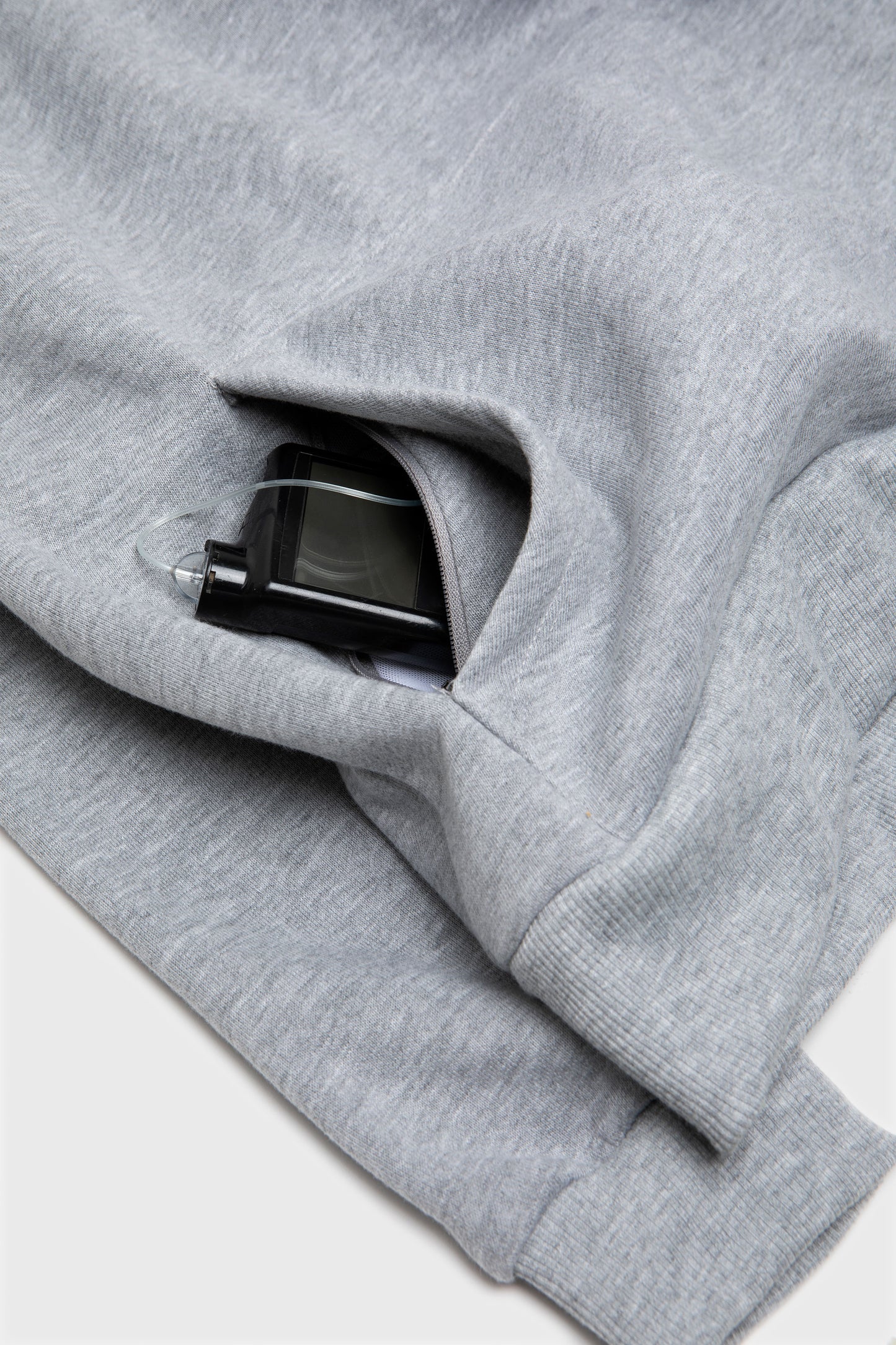 
                  
                    Bomba de insulina en bolsillo lateral con cremallera sudadera Little Betas
                  
                