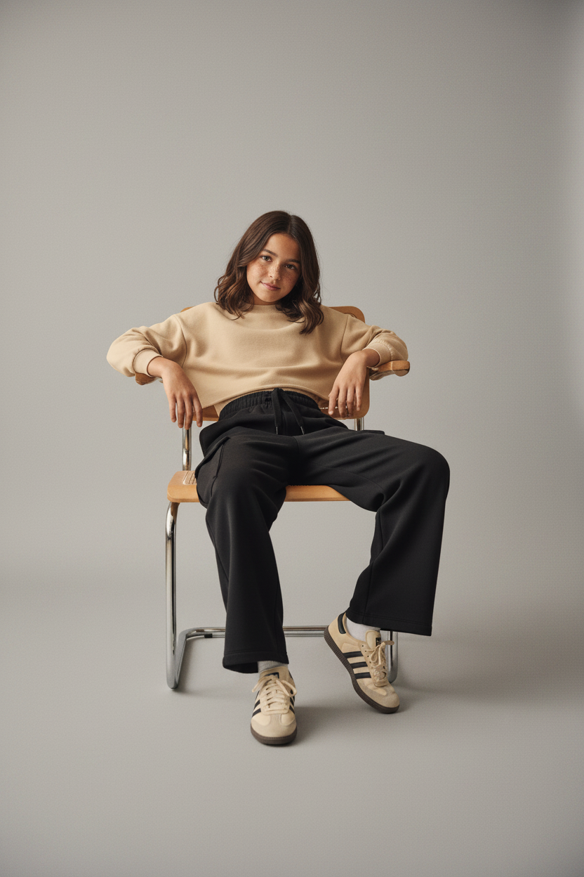 Editorial Pantalón Cargo - fondo neutro