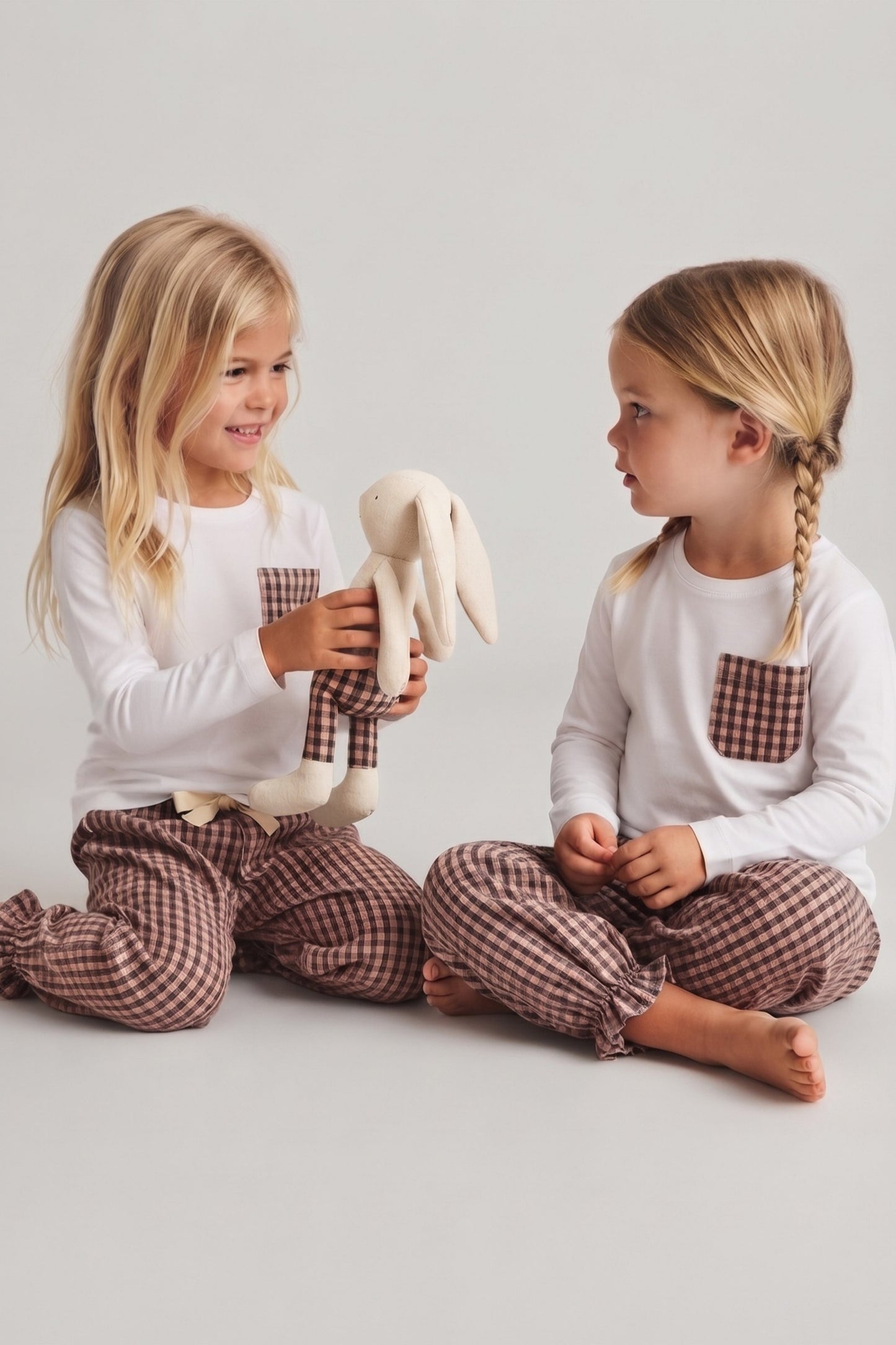 
                  
                    Blue Vichy Pajamas
                  
                