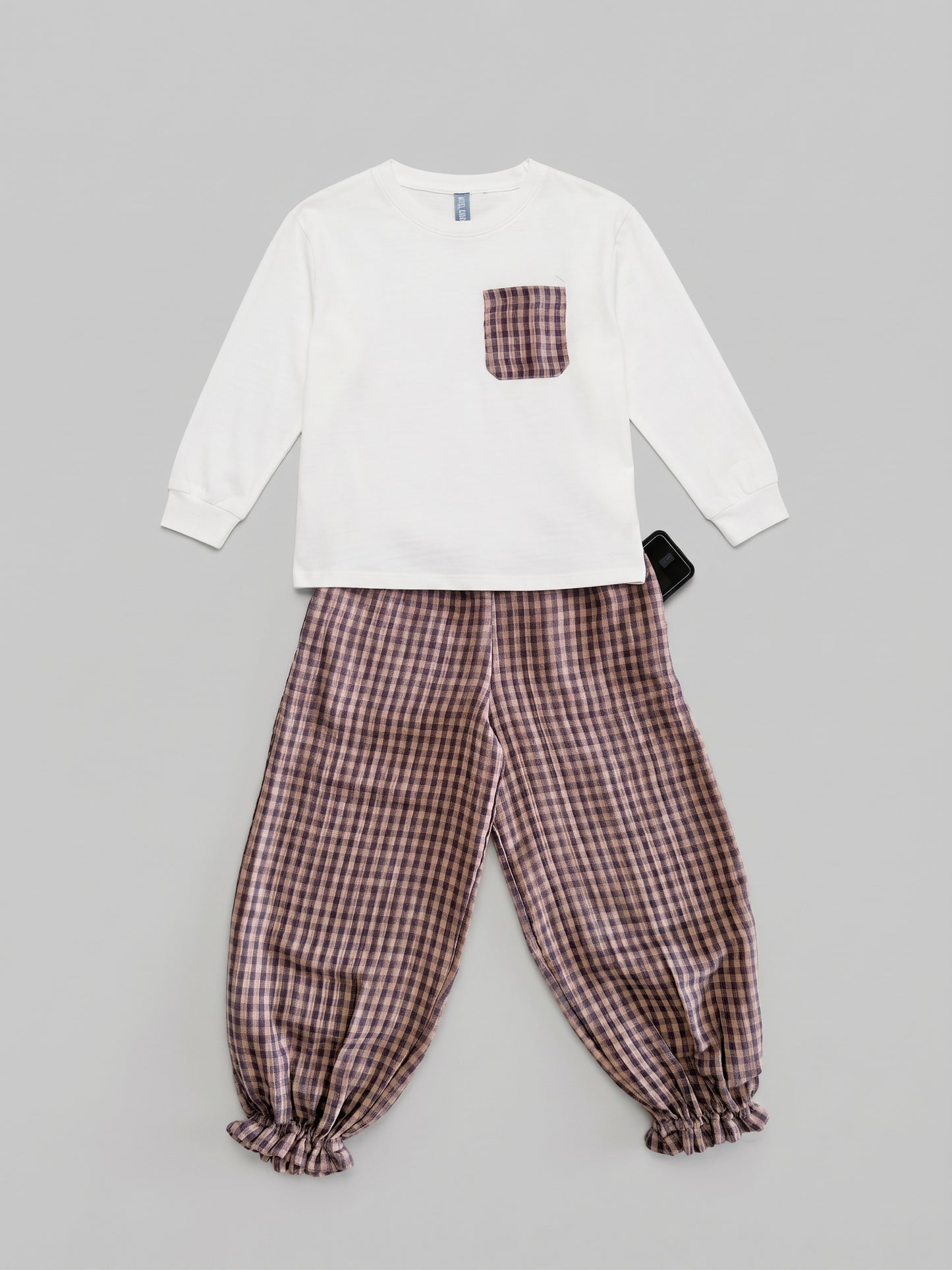 
                  
                    Blue Vichy Pajamas
                  
                